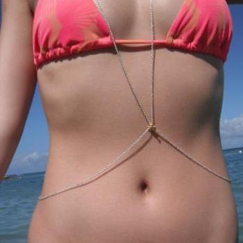 Sexi beach: Beach Body chains jewelry available in GOLD